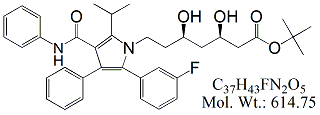 Atorvastatin 3-Fluoro T-Butyl Ester
